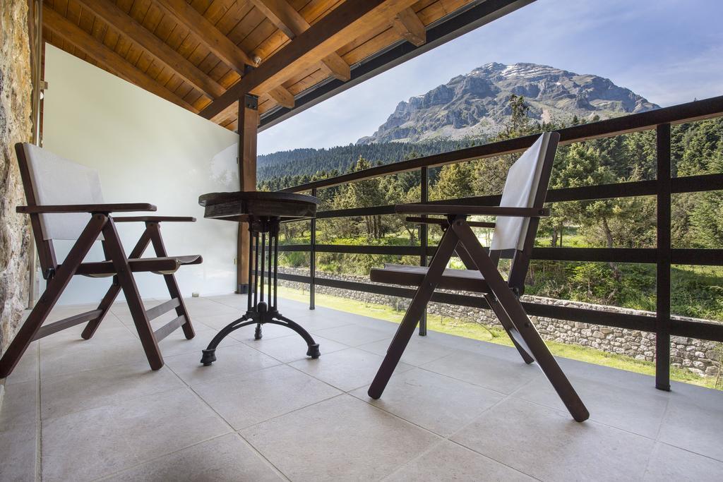 Orizontes Tzoumerkon Hotel Resort Pramanta Bagian luar foto