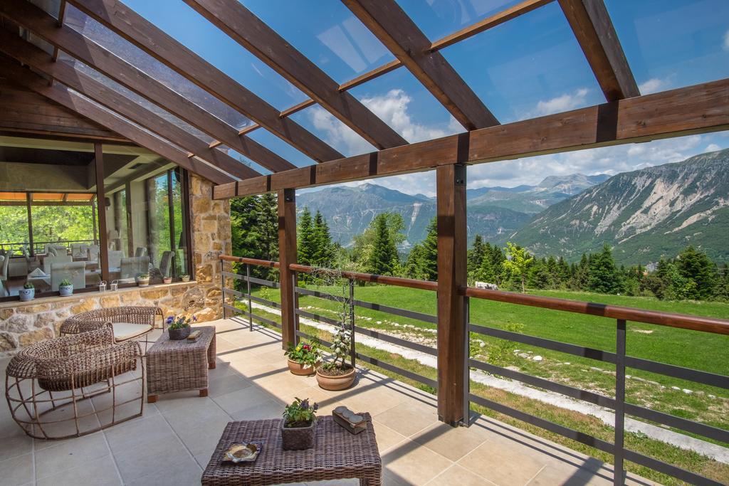 Orizontes Tzoumerkon Hotel Resort Pramanta Bagian luar foto