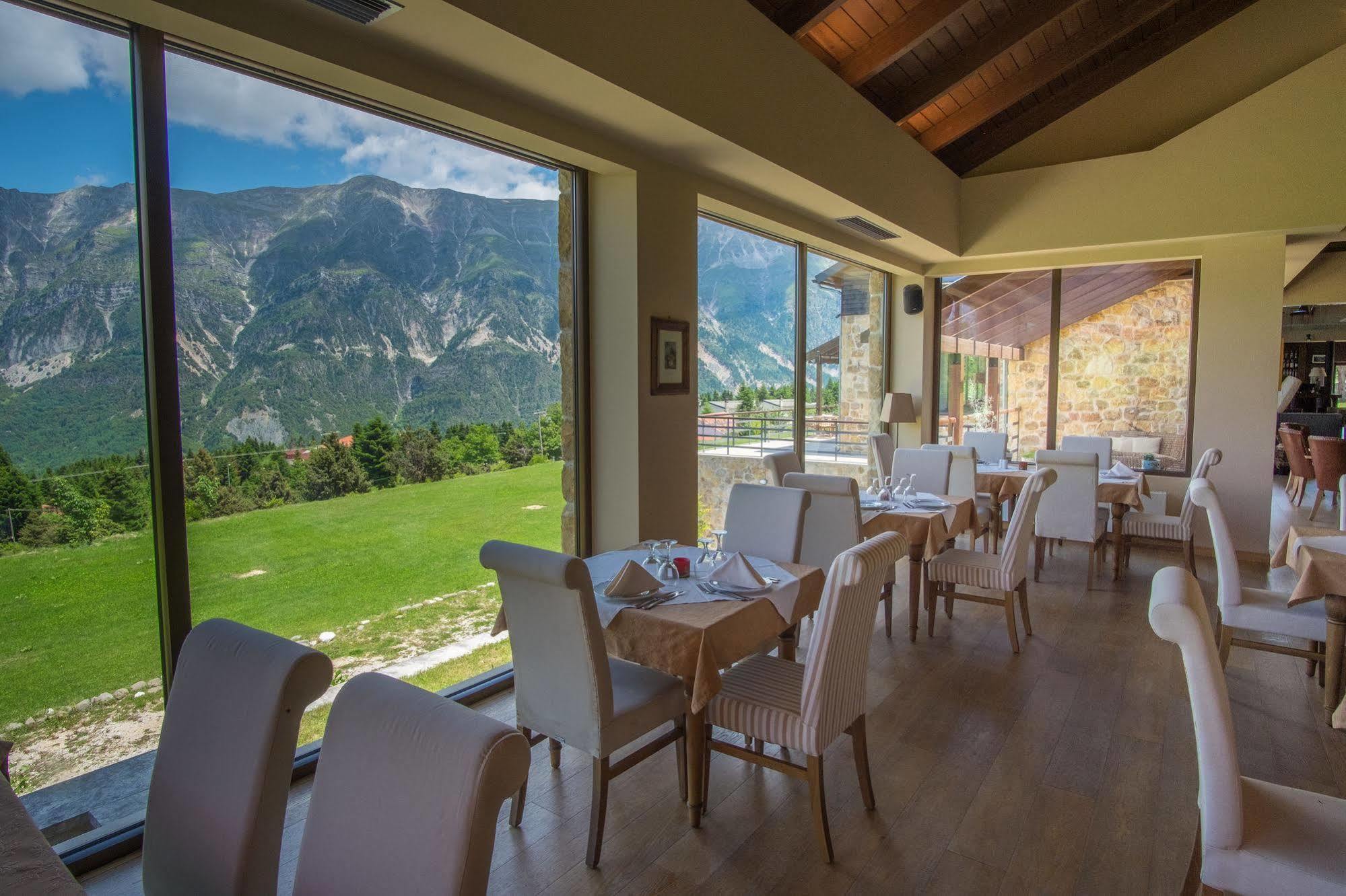 Orizontes Tzoumerkon Hotel Resort Pramanta Bagian luar foto